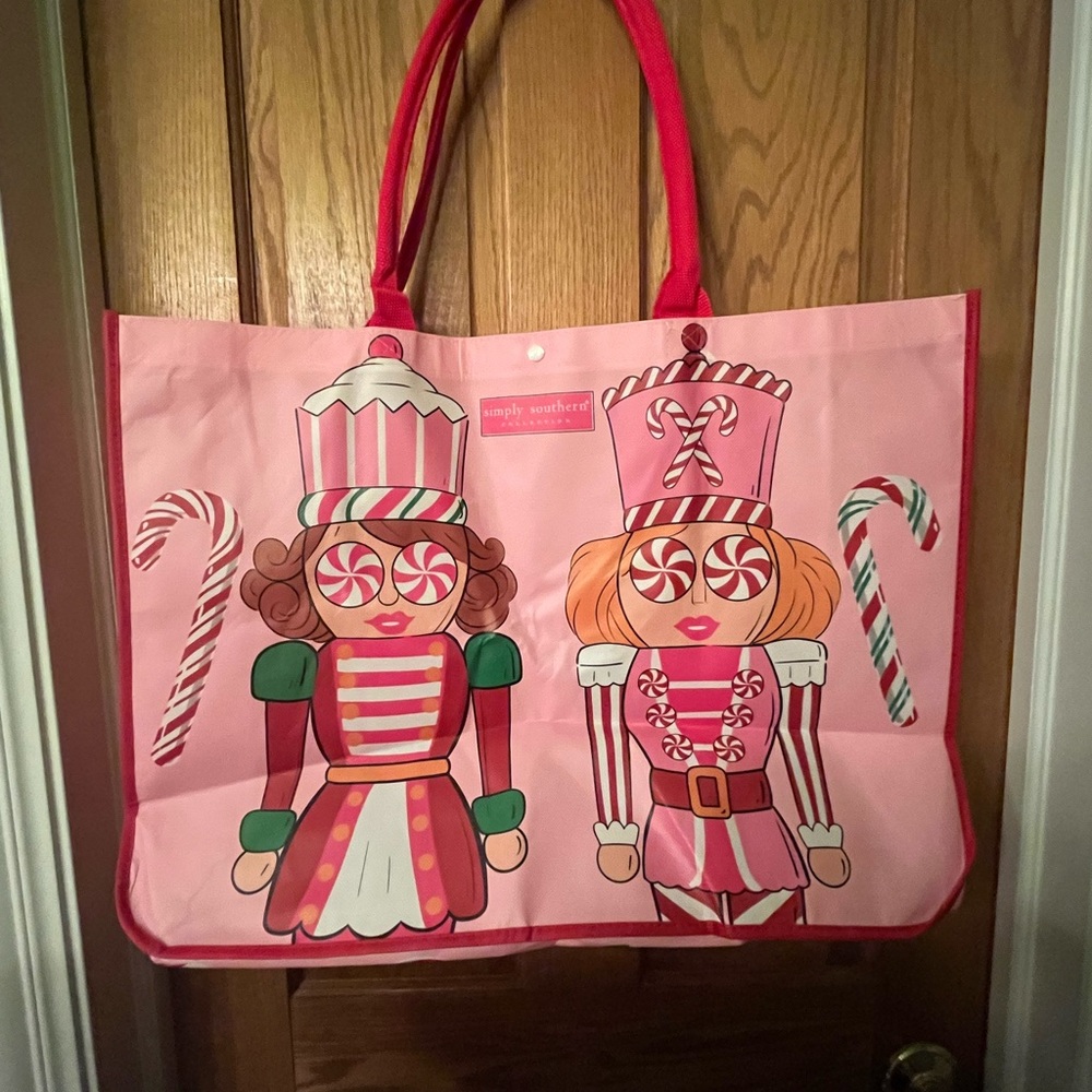 Simply southern tote and lanyards